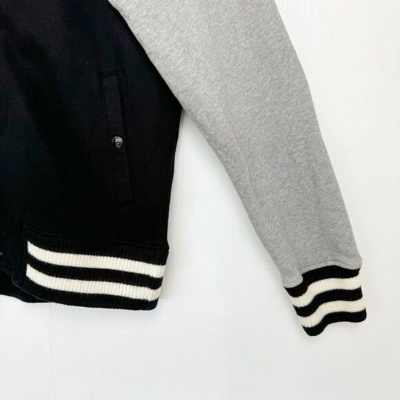 Rag & Bone Arden Retro Varsity Button Up Jacket Large - Picture 3 of 10